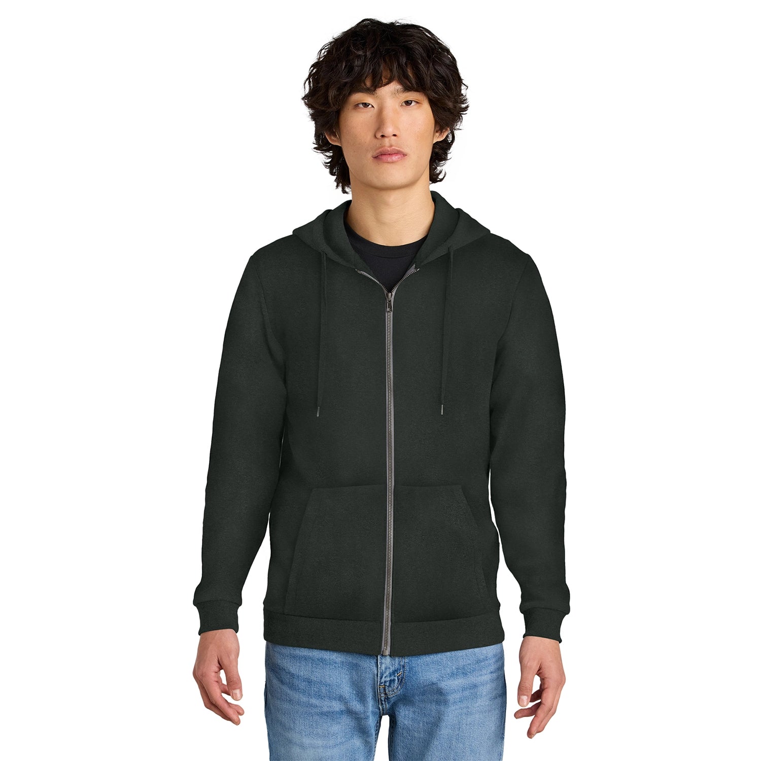 District Perfect Decorated Tri Fleece FullZip Hoodie