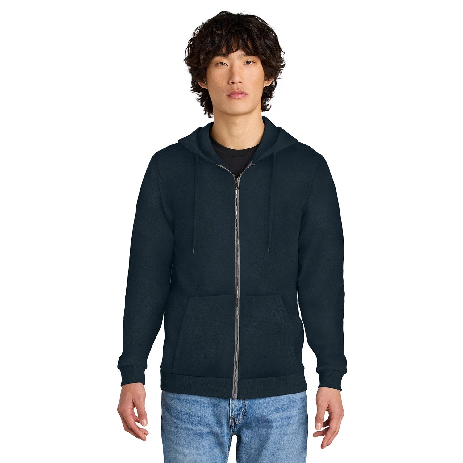 District Perfect Decorated Tri Fleece FullZip Hoodie