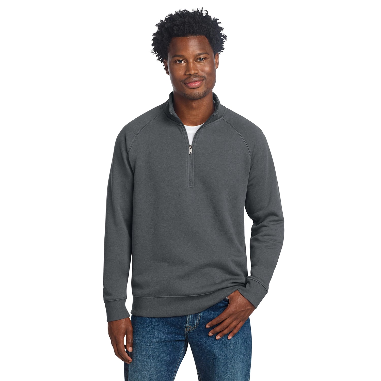 SportTek Drive Fleece Embroidered 1/4Zip Pullover