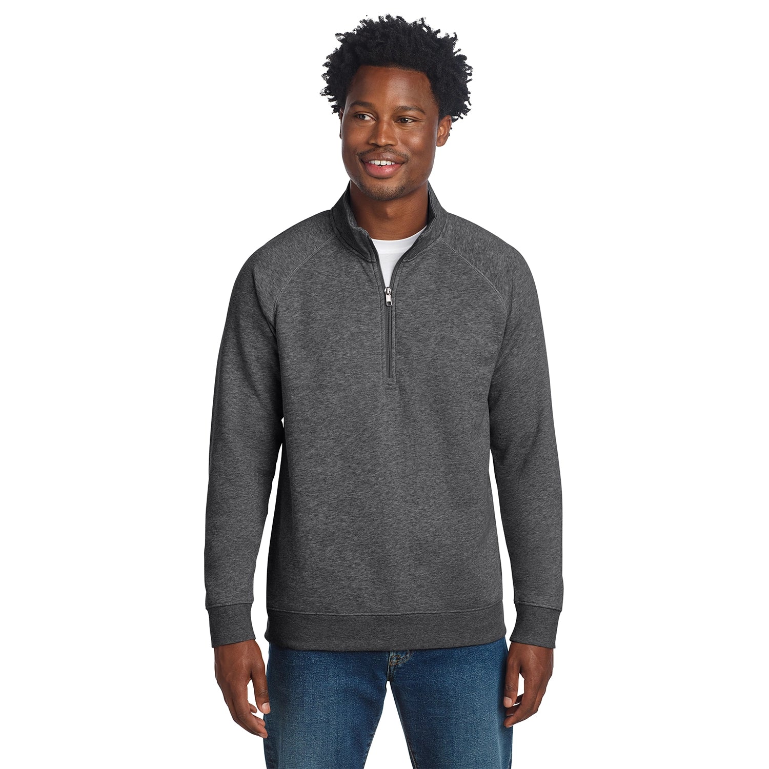 SportTek Drive Fleece Embroidered 1/4Zip Pullover