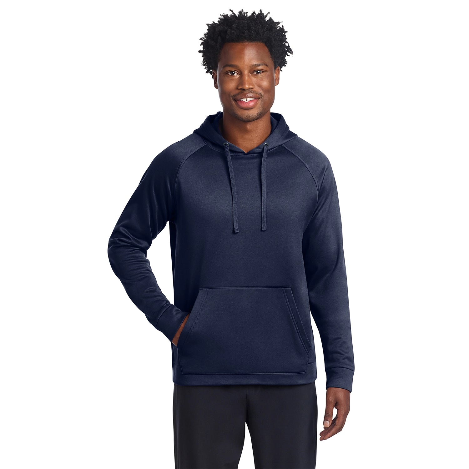 SportTek Decorated ReCompete Fleece Pullover Hoodie