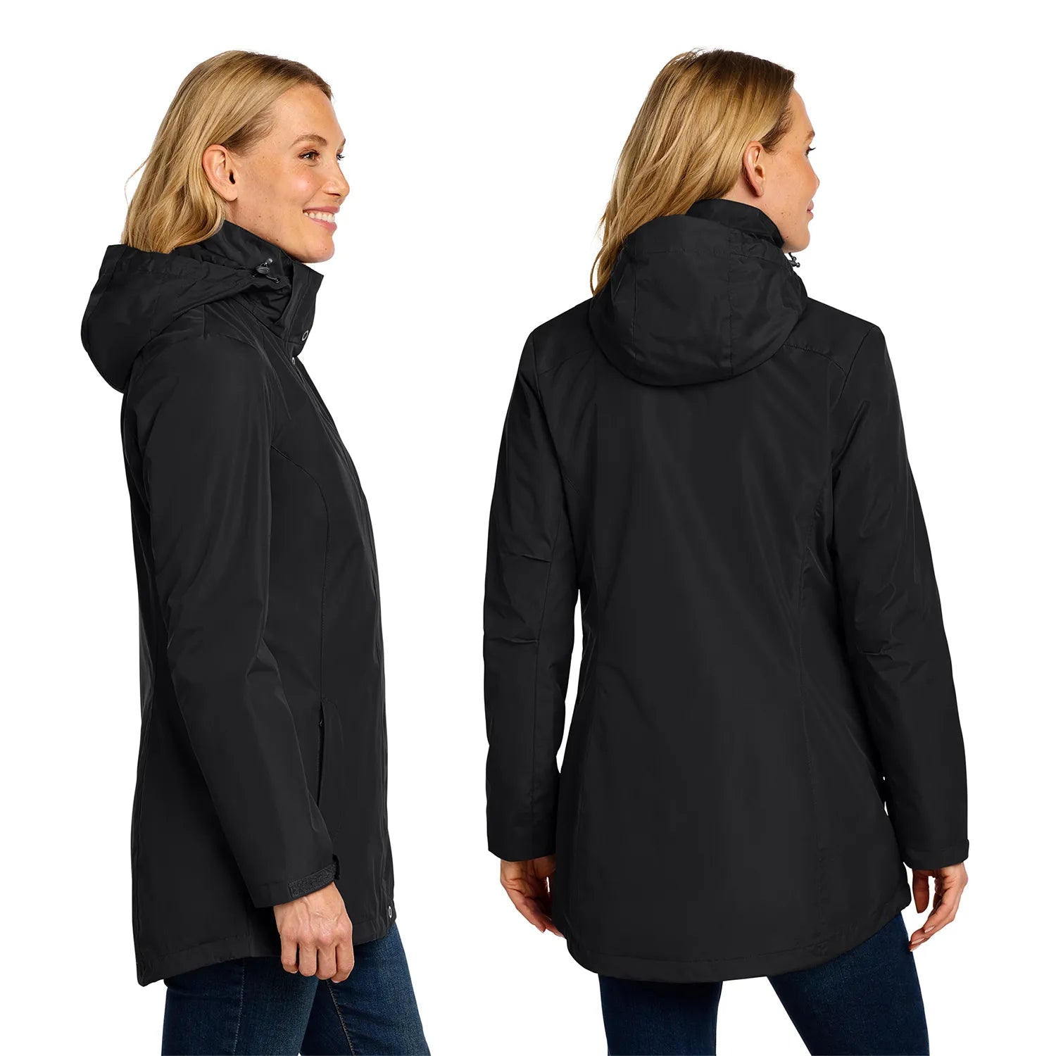 Port Authority Women's AllWeather Embroidered 3in1 Jacket