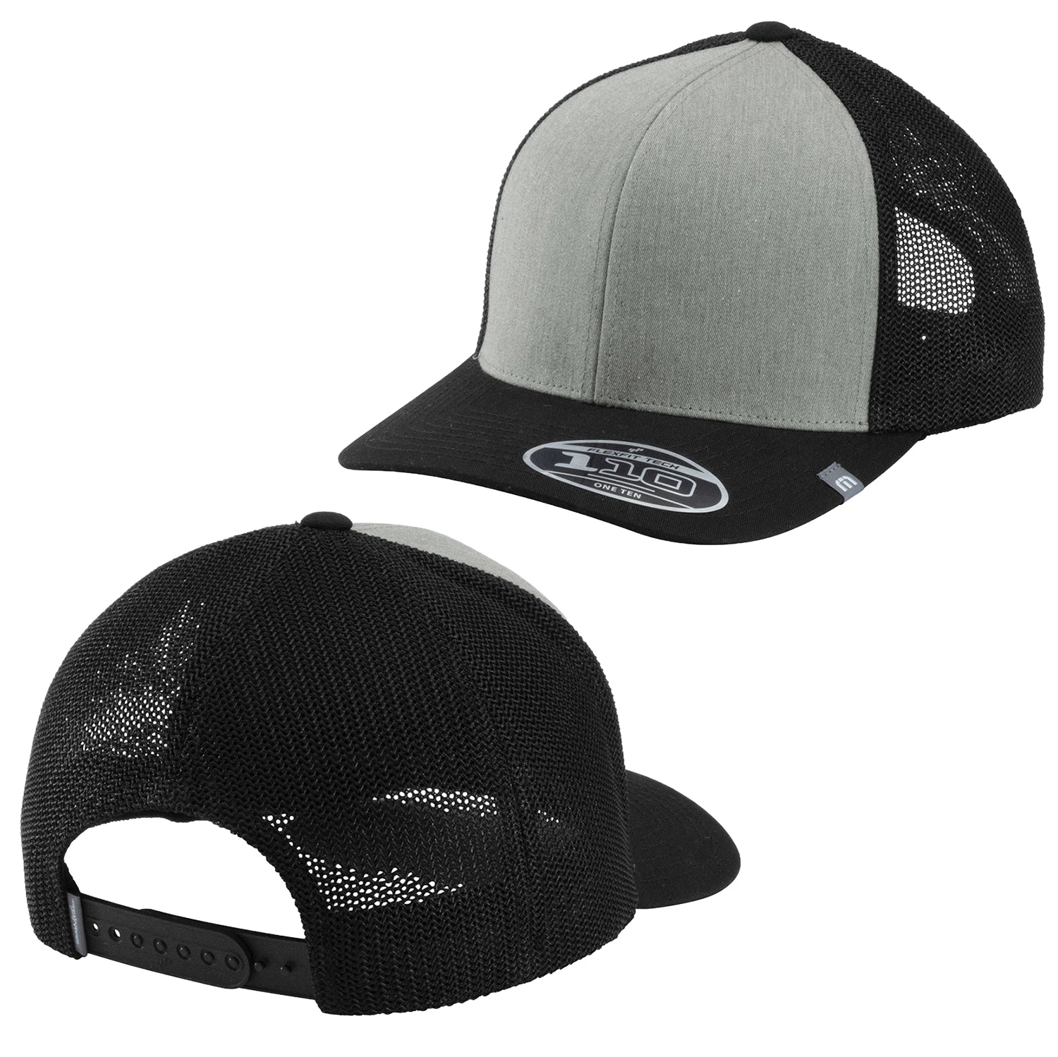 TravisMathew Cruz Colorblock Trucker Embroidered Cap