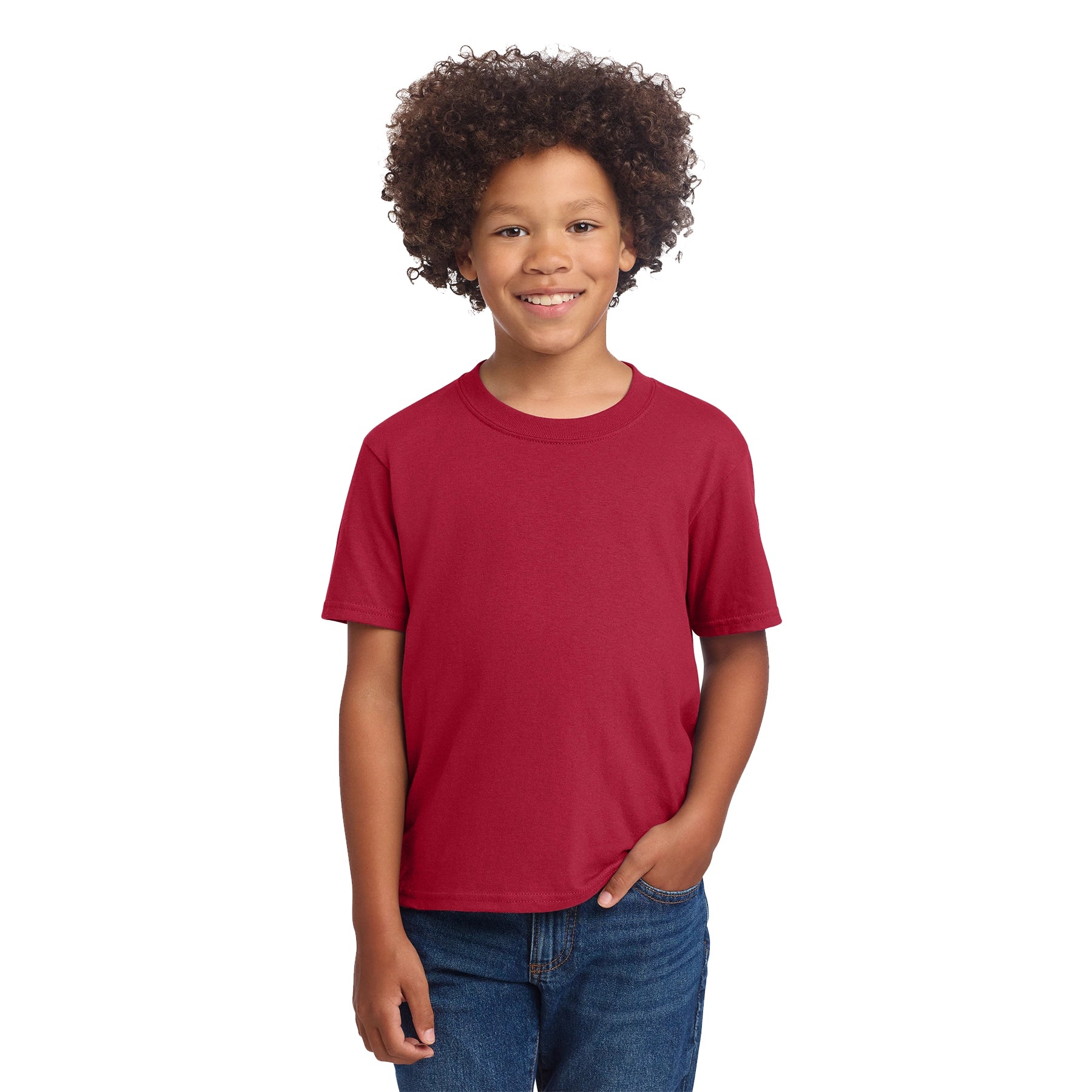 Port & Co Decorated Youth Core Cotton DTG Tee
