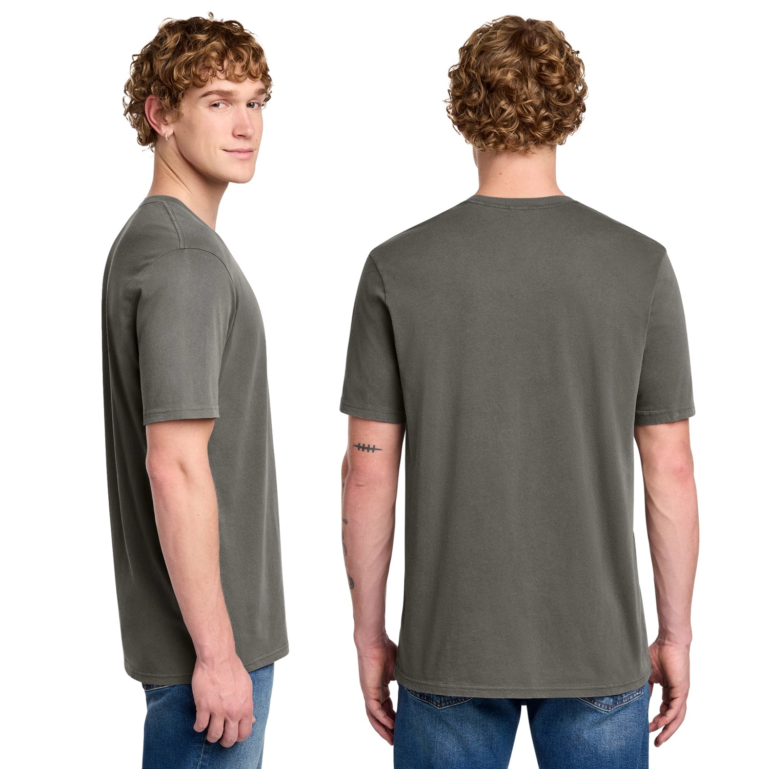 Allmade Decorated Unisex Mineral Dye Organic Cotton Tee