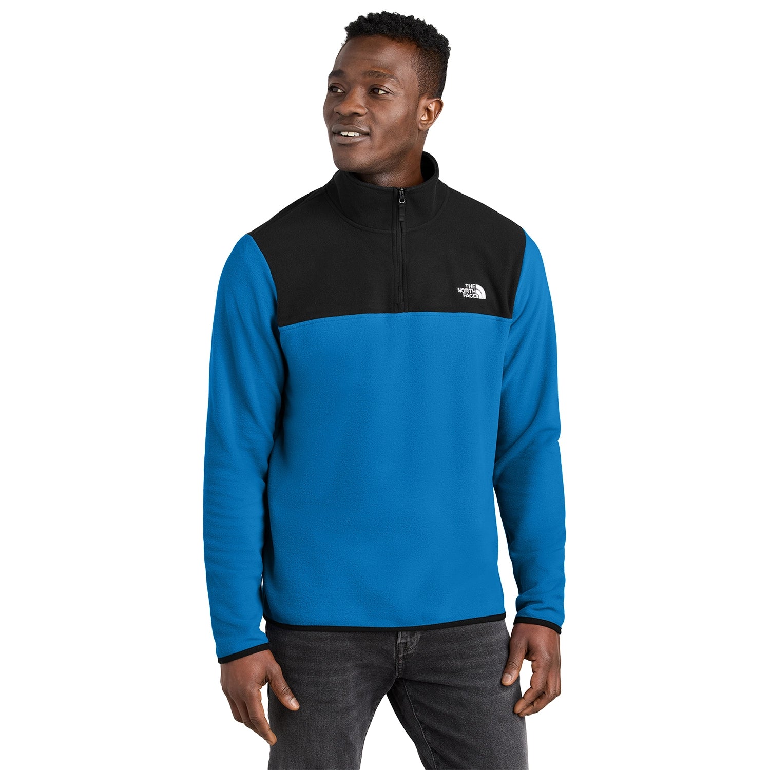 The North Face Glacier 1/4Zip Embroidered Fleece