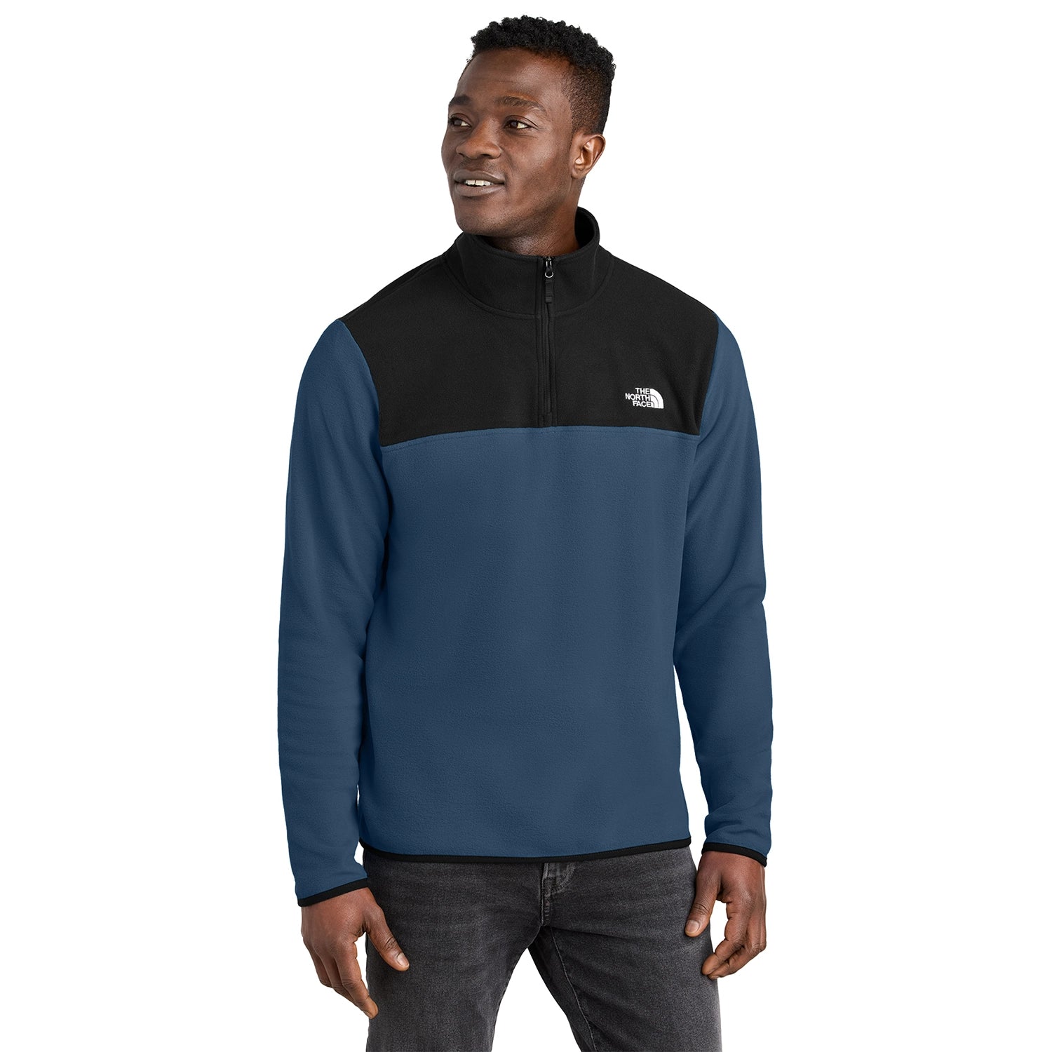 The North Face Glacier 1/4Zip Embroidered Fleece