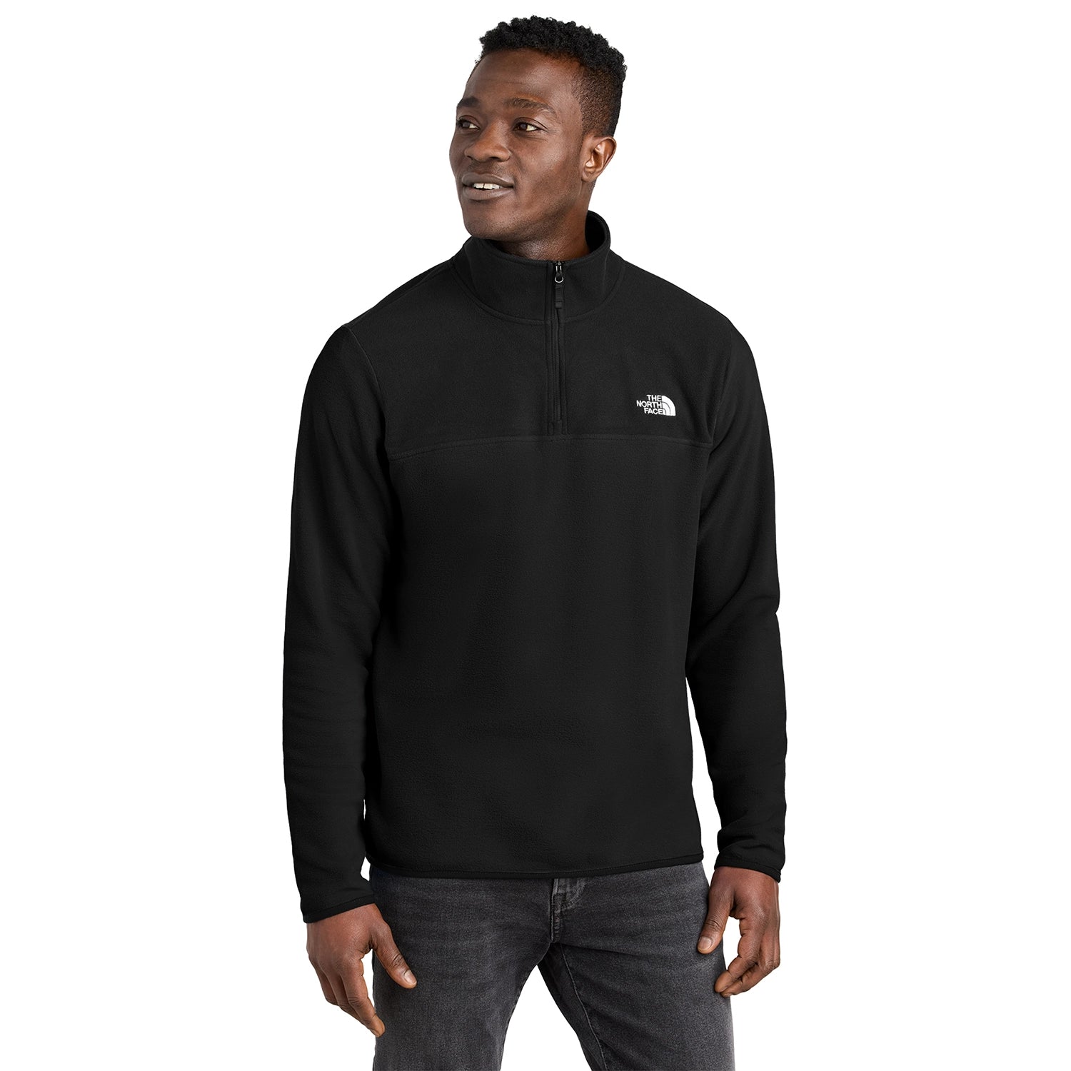 The North Face Glacier 1/4Zip Embroidered Fleece