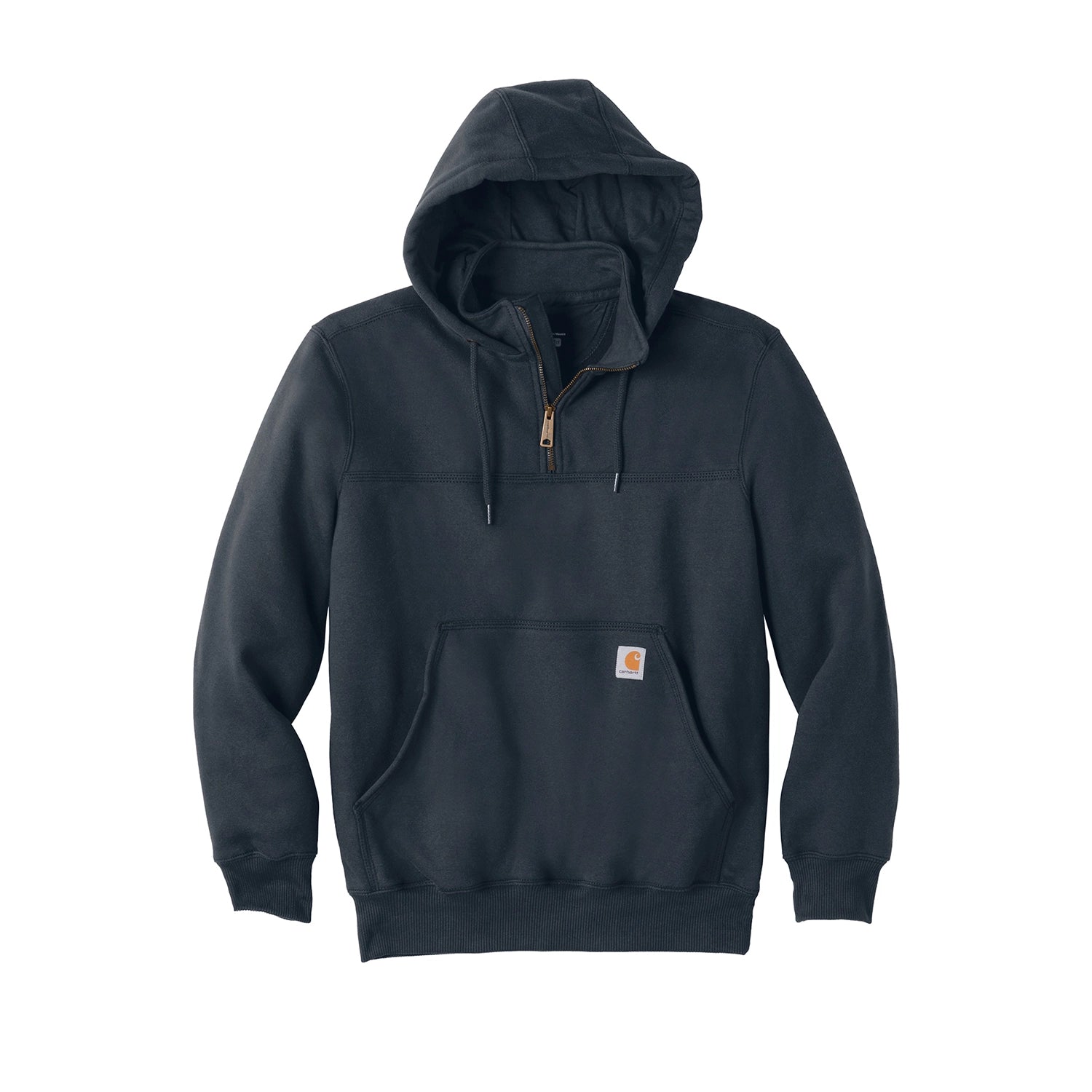 Carhartt Decorated Rain Defender Paxton Heavyweight Hooded Zip Mock Sweatshirt