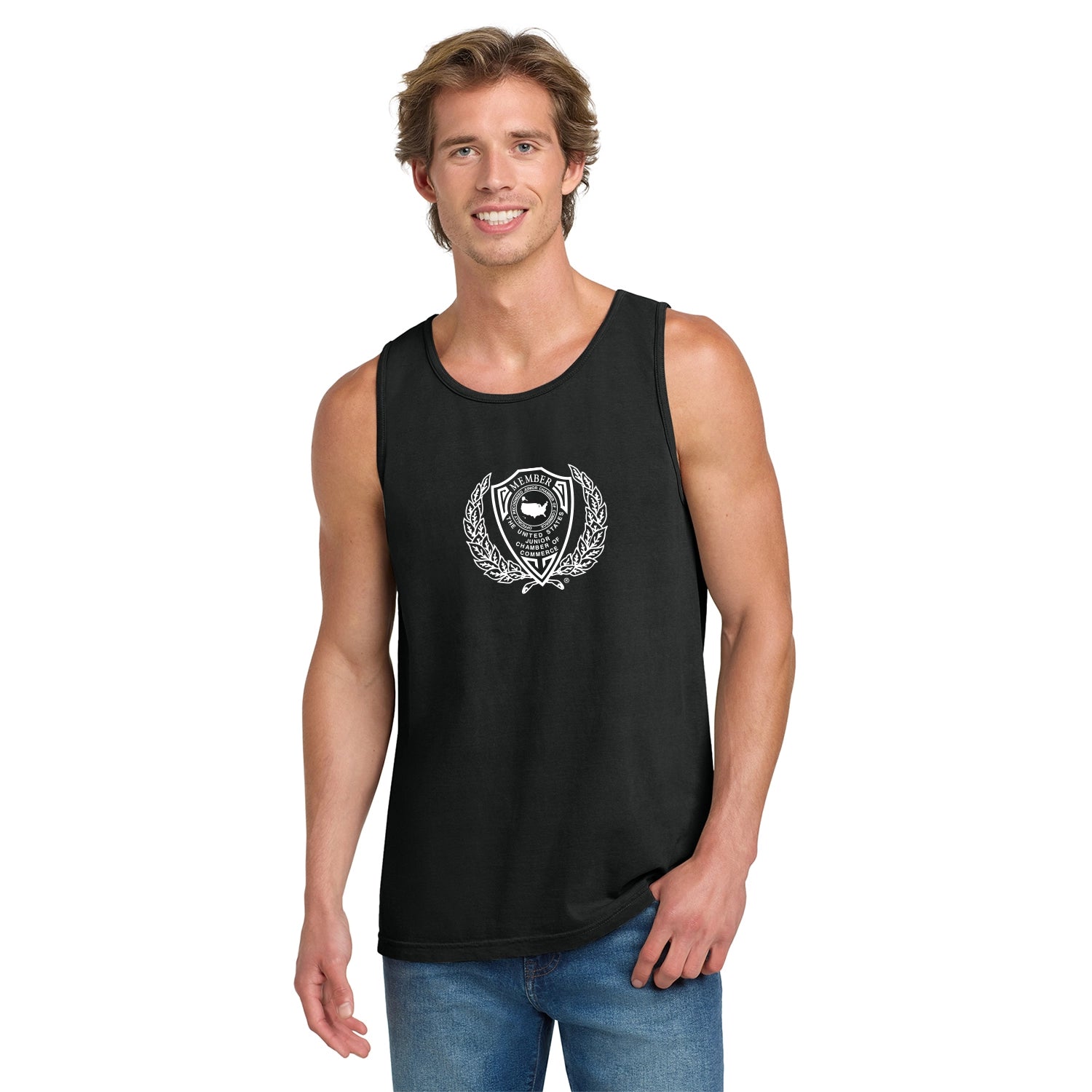 Comfort Colors Decorated Heavyweight Ring Spun Tank Top