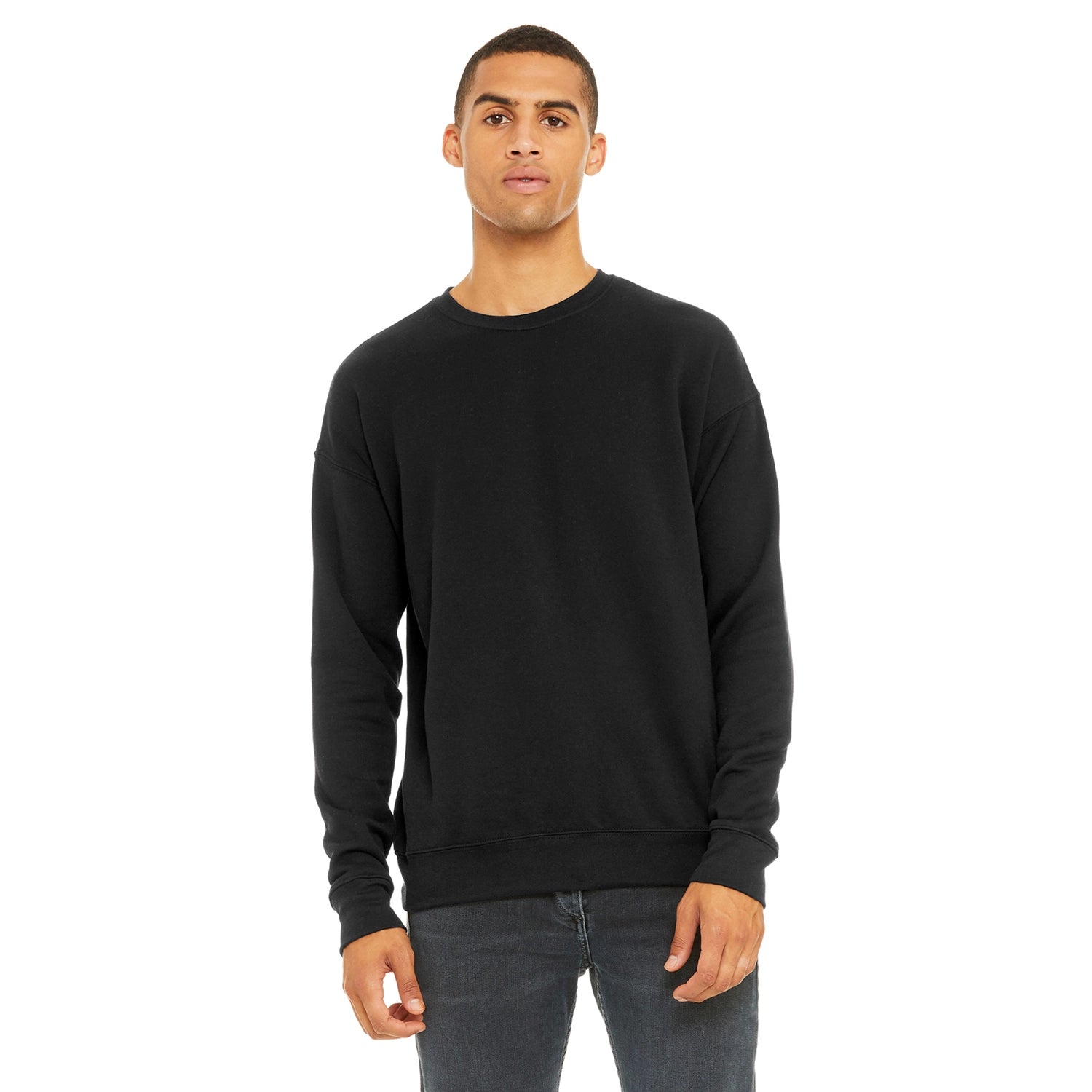 BELLA+CANVAS Decorated Unisex Sponge Fleece Drop Shoulder Sweatshirt