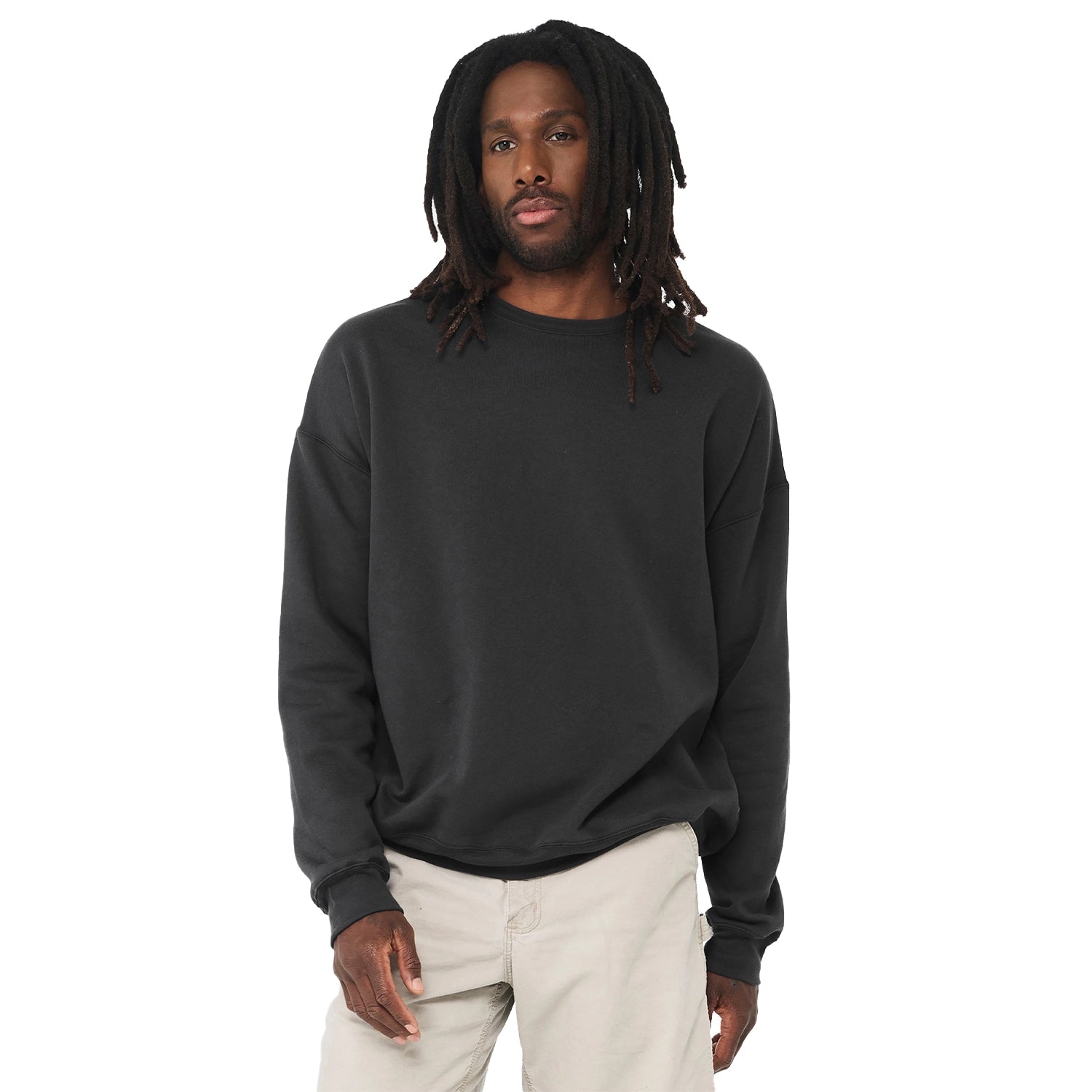 BELLA+CANVAS Decorated Unisex Sponge Fleece Drop Shoulder Sweatshirt
