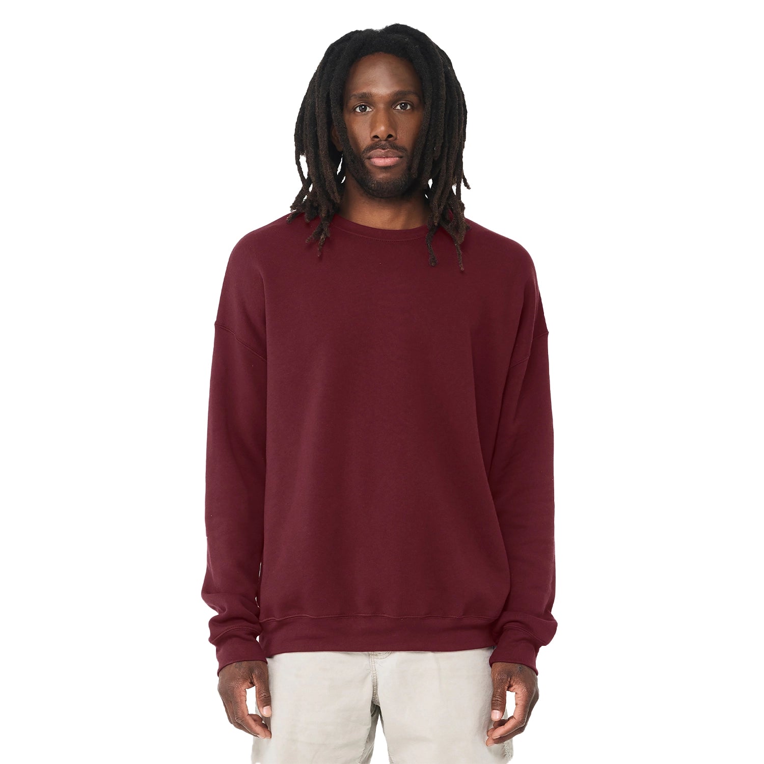 BELLA+CANVAS Decorated Unisex Sponge Fleece Drop Shoulder Sweatshirt