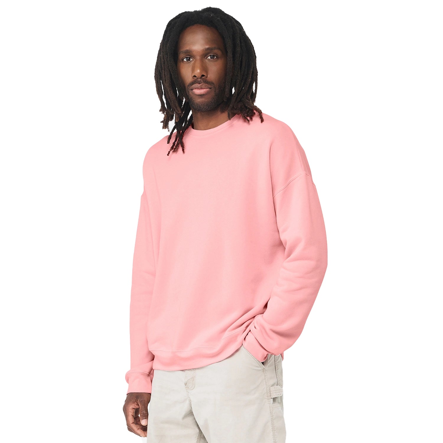 BELLA+CANVAS Decorated Unisex Sponge Fleece Drop Shoulder Sweatshirt
