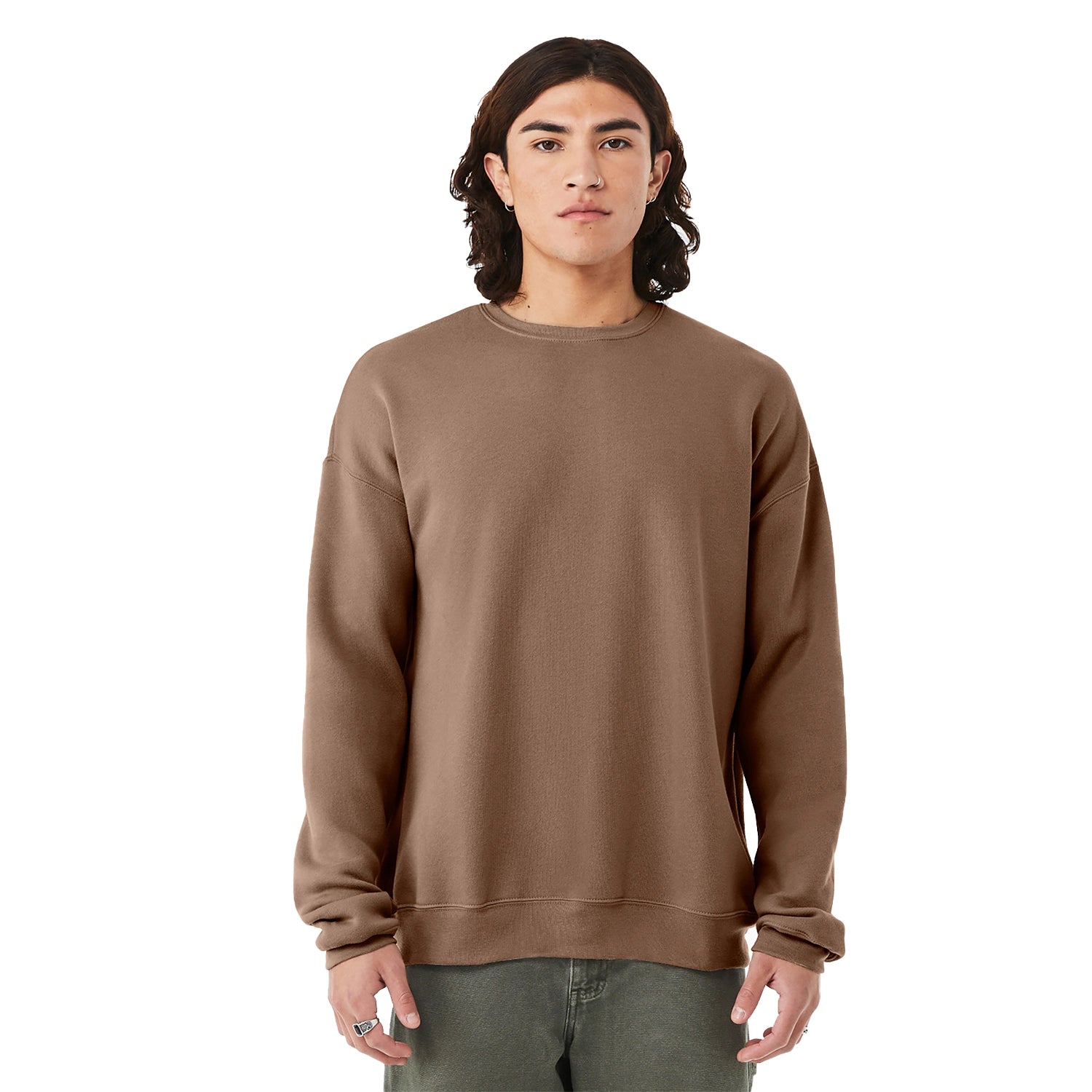 BELLA+CANVAS Decorated Unisex Sponge Fleece Drop Shoulder Sweatshirt