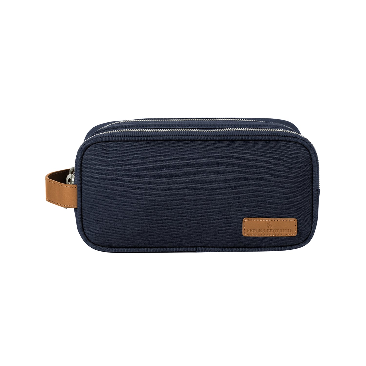 Brooks Brothers Wells Dopp Kit Embroidered - Navy Blue Blazer