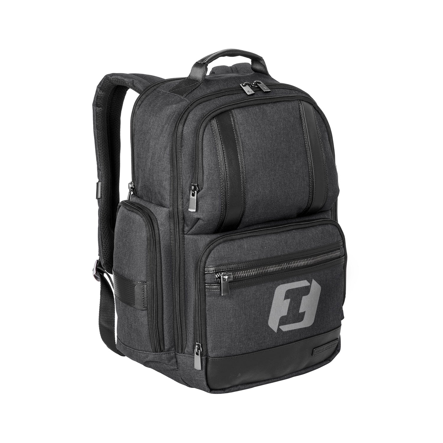 Brooks Brothers Grant Backpack Embroidered - Heather Grey