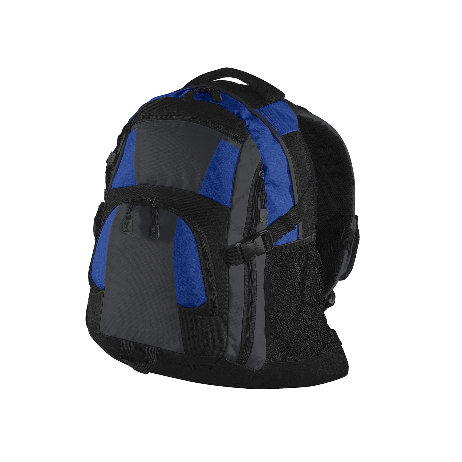 Port Authority Urban Backpack Embroidered - Royal Blue/Magnet Grey/Black