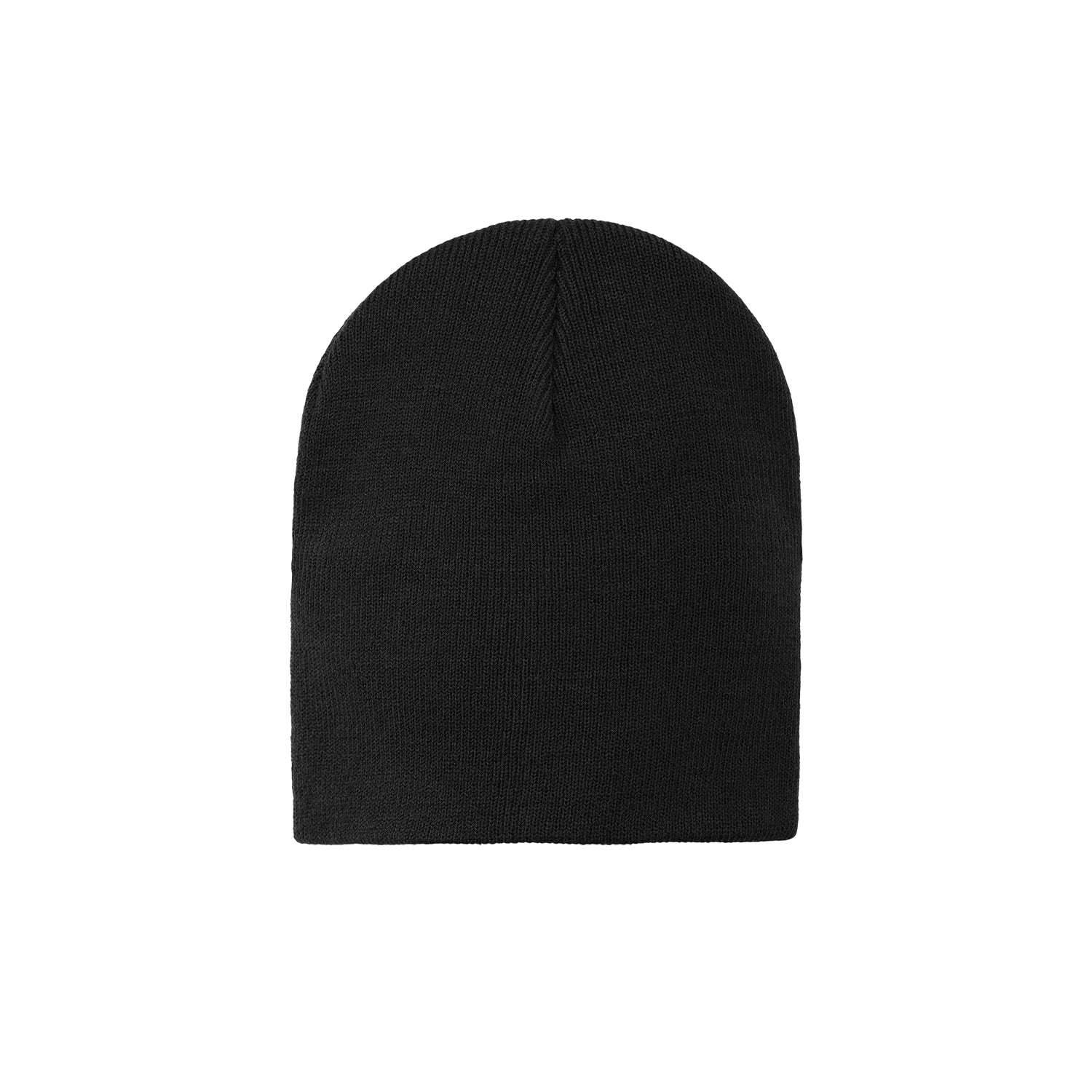 Port & Company - Knit Skull Embroidered Cap - Black (PMS BLACK C)