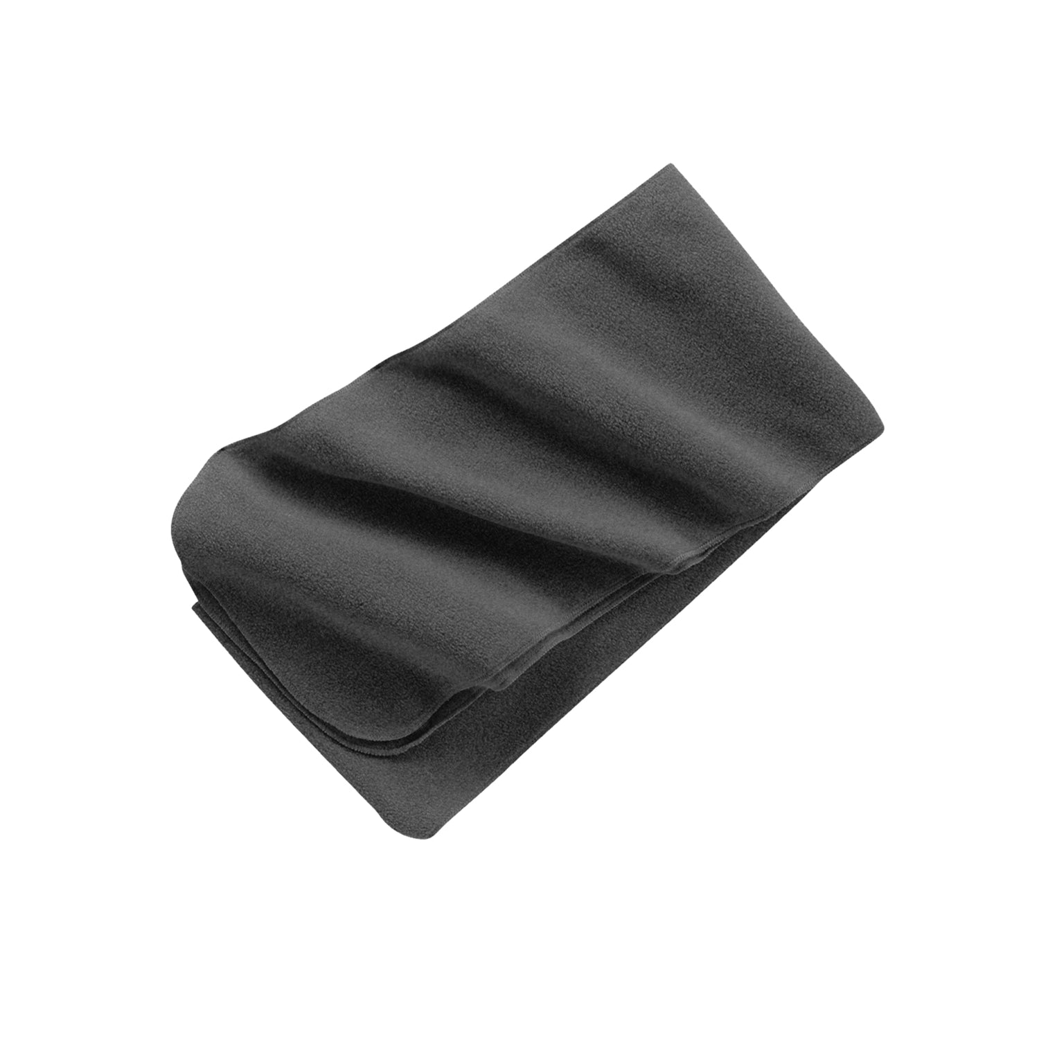 Port Authority Extra Long Fleece Scarf Embroidered - Midnight Grey Heather (PMS COOL GRAY 10C)