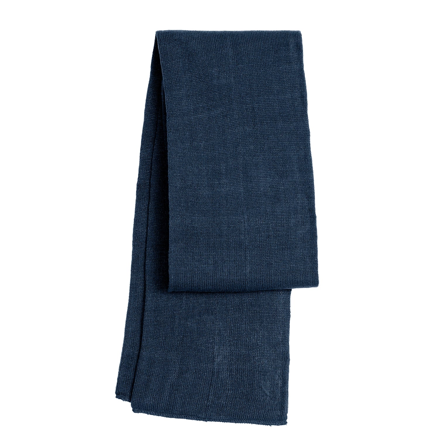 Port & Company - Knitted Scarf Embroidered - Navy Blue (PMS 532 C)