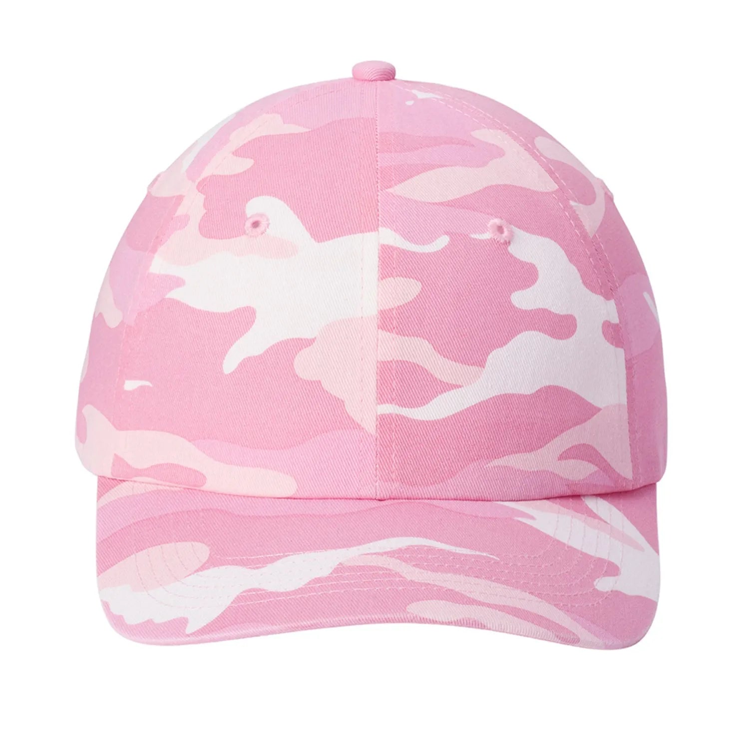Port Authority Camouflage Embroidered Cap - Pink Camo