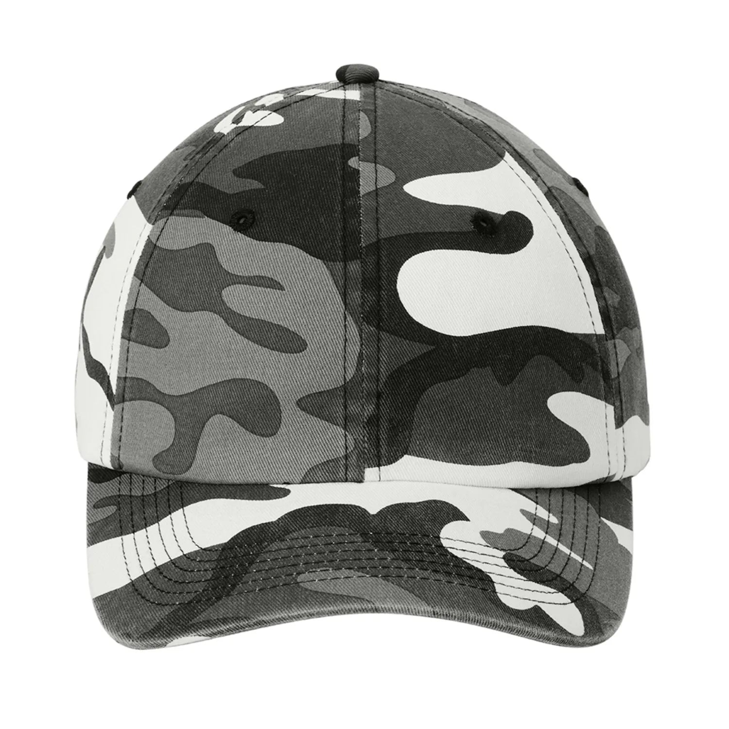 Port Authority Camouflage Embroidered Cap - Winter Camo