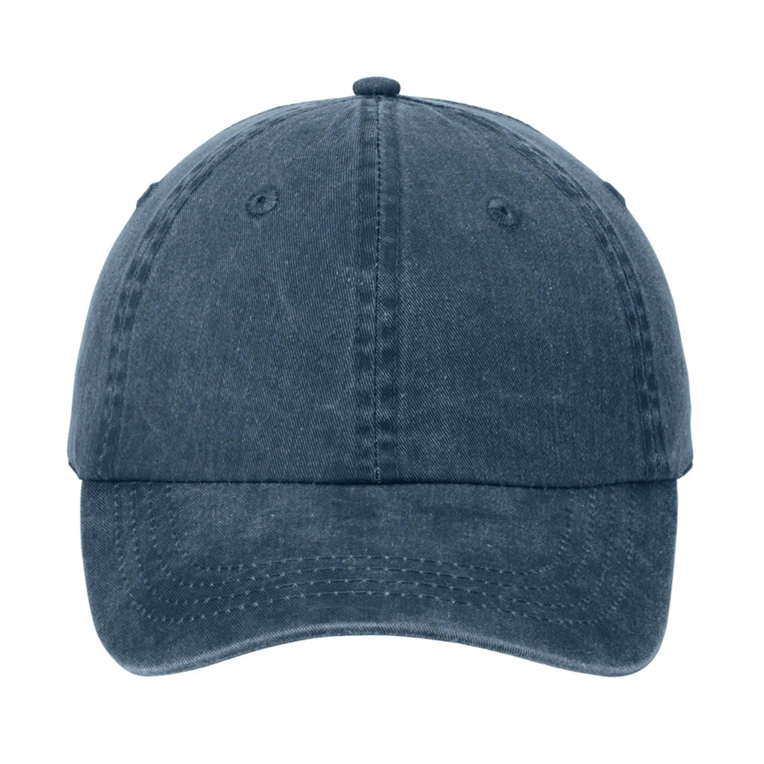 Port & Company - Pigment-Dyed Embroidered Cap - Navy Blue (PMS 7545C)