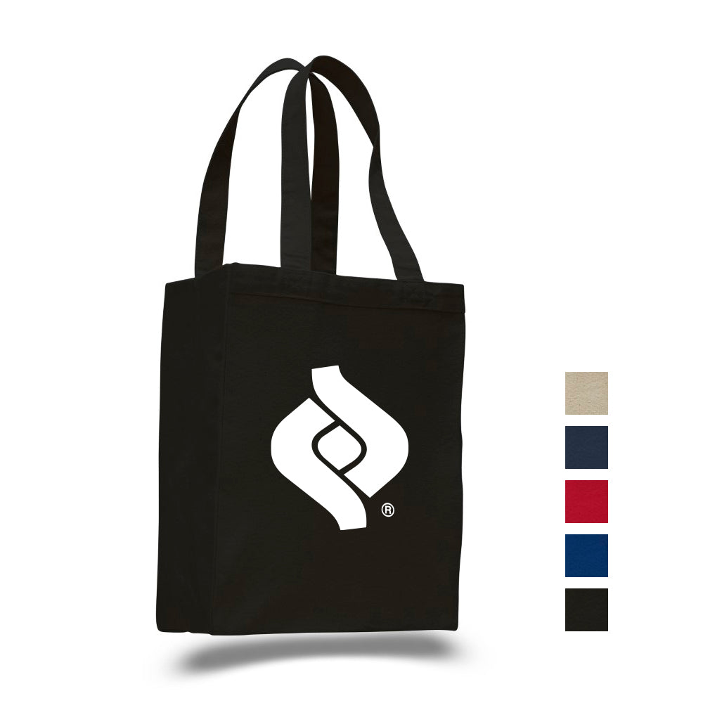 Shopping Tote with Gusset Decorated