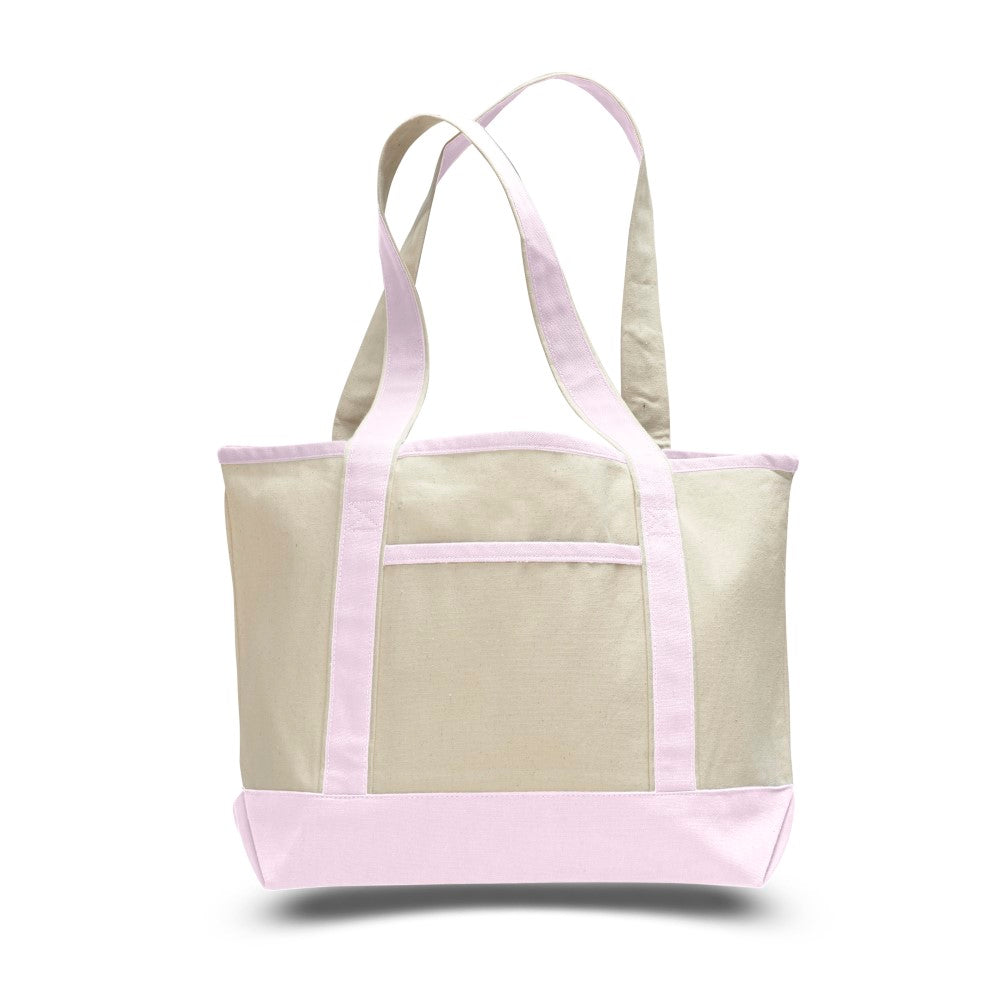 Small Canvas Deluxe Tote Bag Decorated
