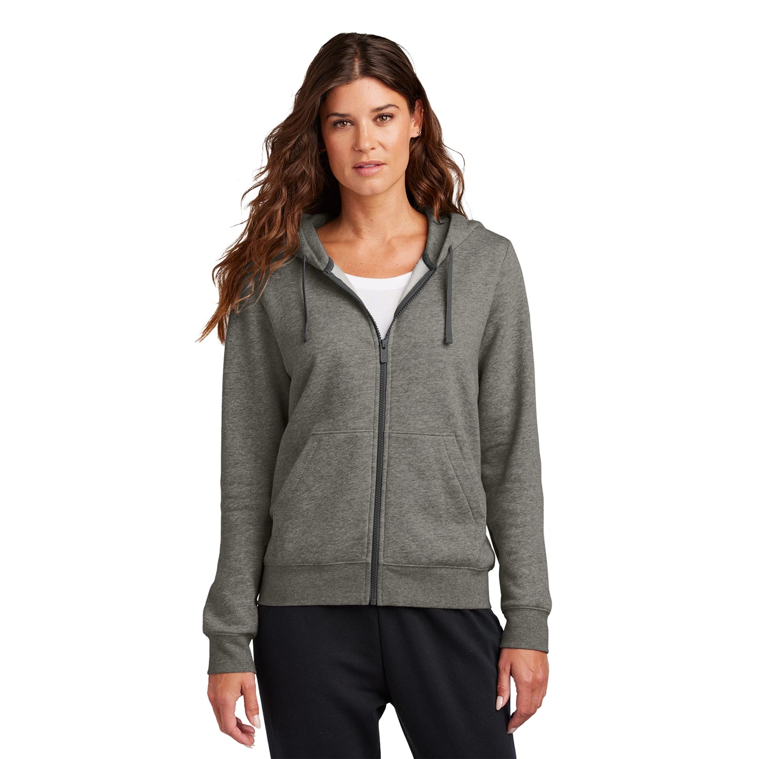 Nike Women's Club Fleece Sleeve Swoosh FullZip Hoodie