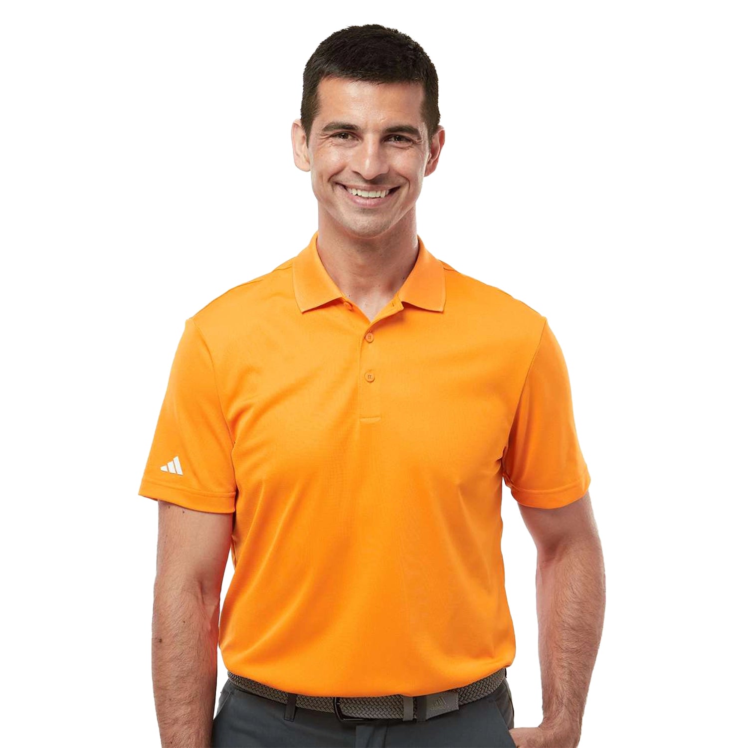 Adidas Adidas Basic Sport Embroidered Polo - Bright Orange