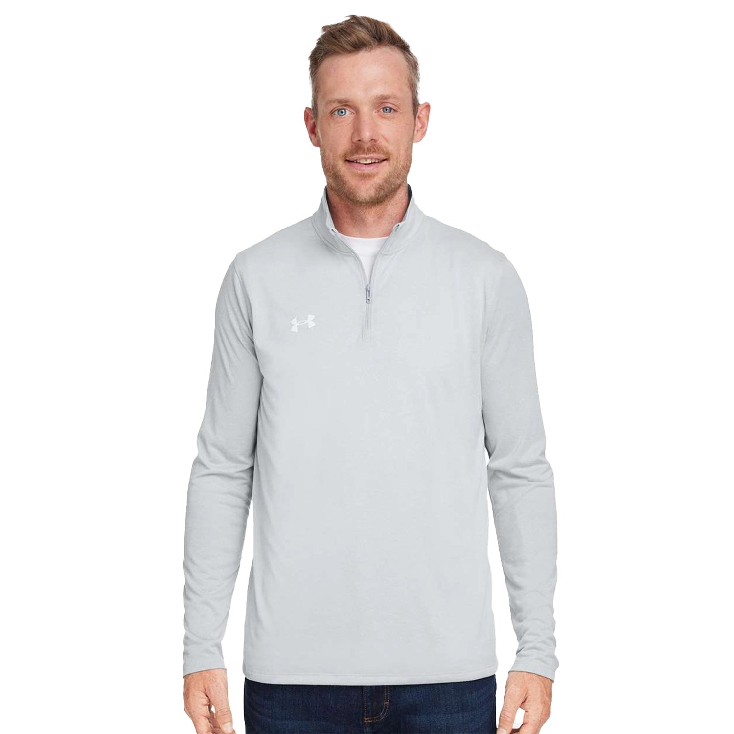 Under Armour Team Tech Quarter-Zip Pullover Embroidered