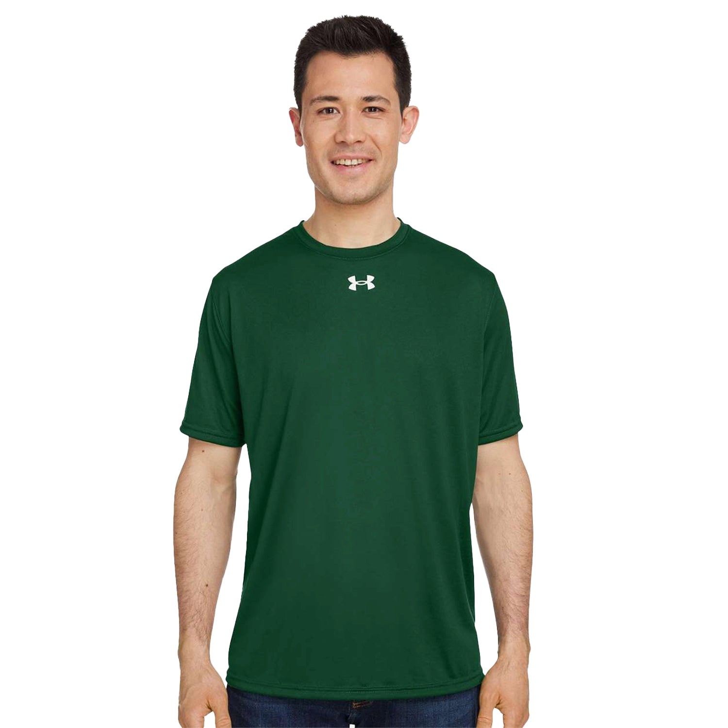 Under Armour - Team Tech T-Shirt Decorated - Forest Green