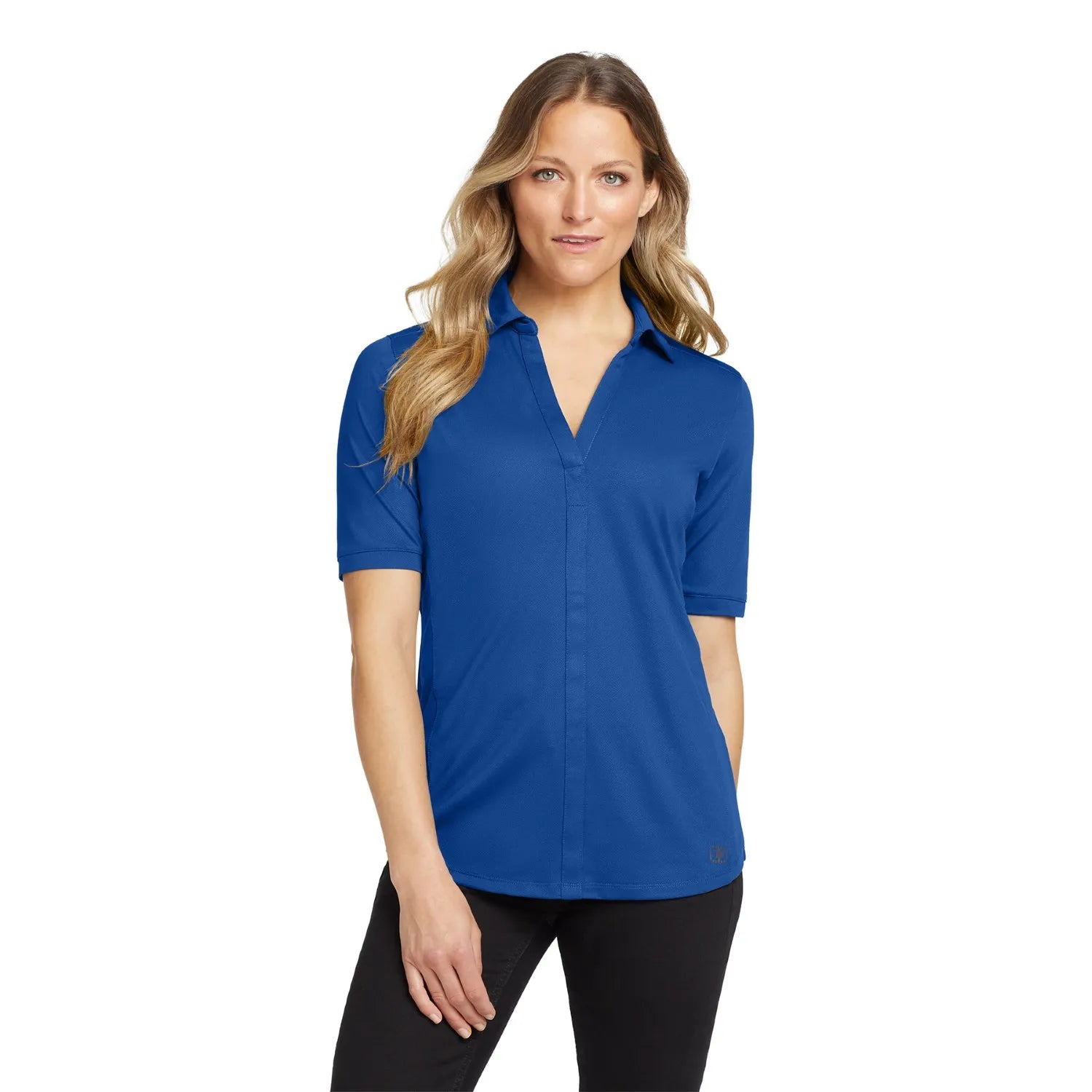 OGIO OGIO Women's Metro Embroidered Polo - Enzyme Blue