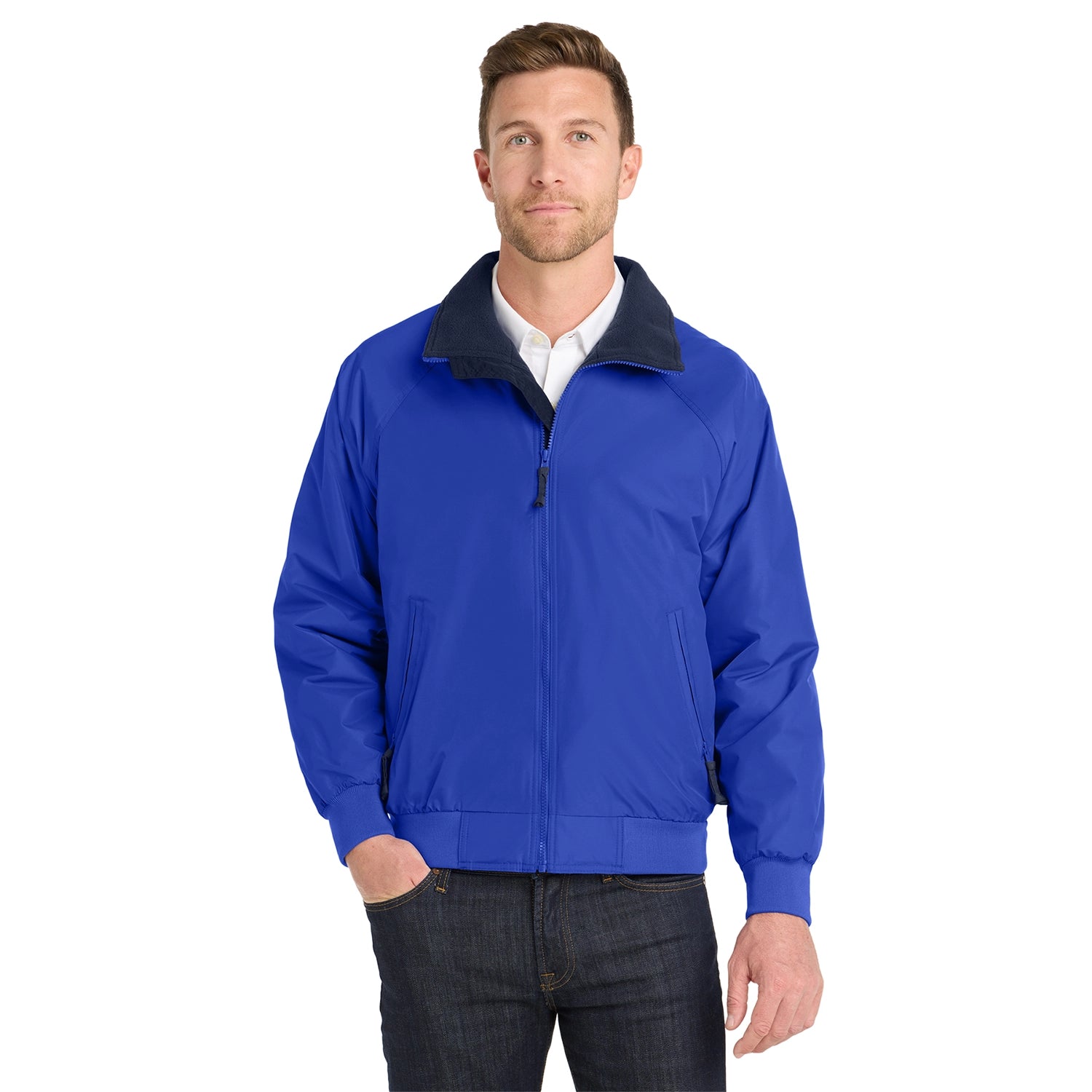Port Authority Challenger Embroidered Jacket - True Royal Blue/True Navy Blue