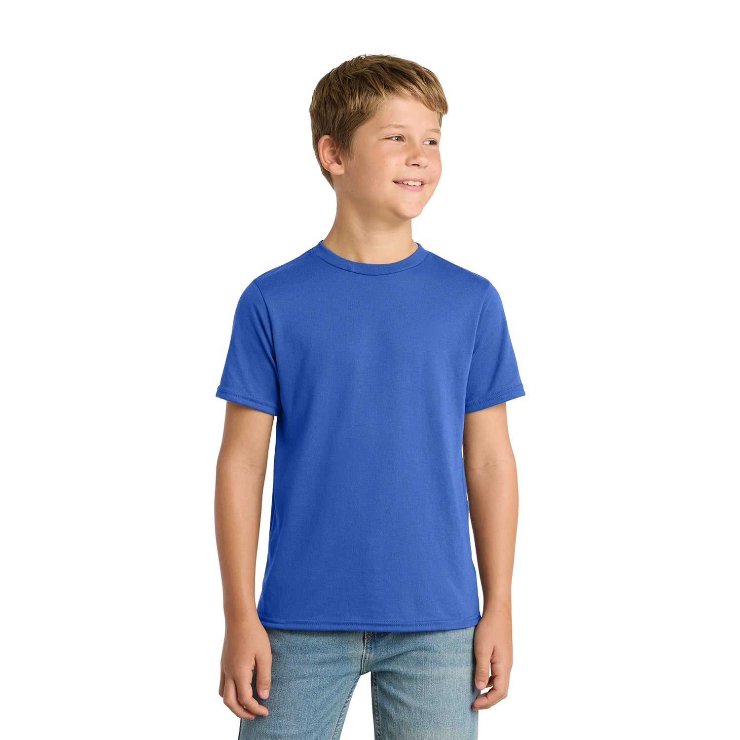 Port & Co Decorated Youth Performance Blend Tee