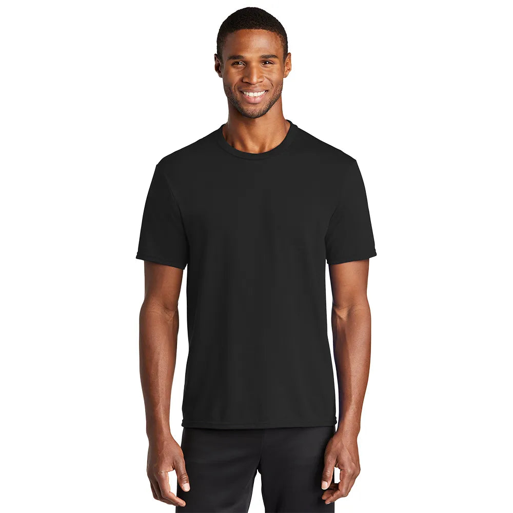 Port & Company Performance Blend Tee Decorated - Jet Black