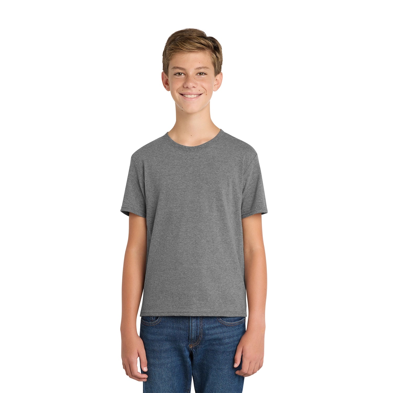 Port & Co Decorated Youth Fan Favorite Blend Tee