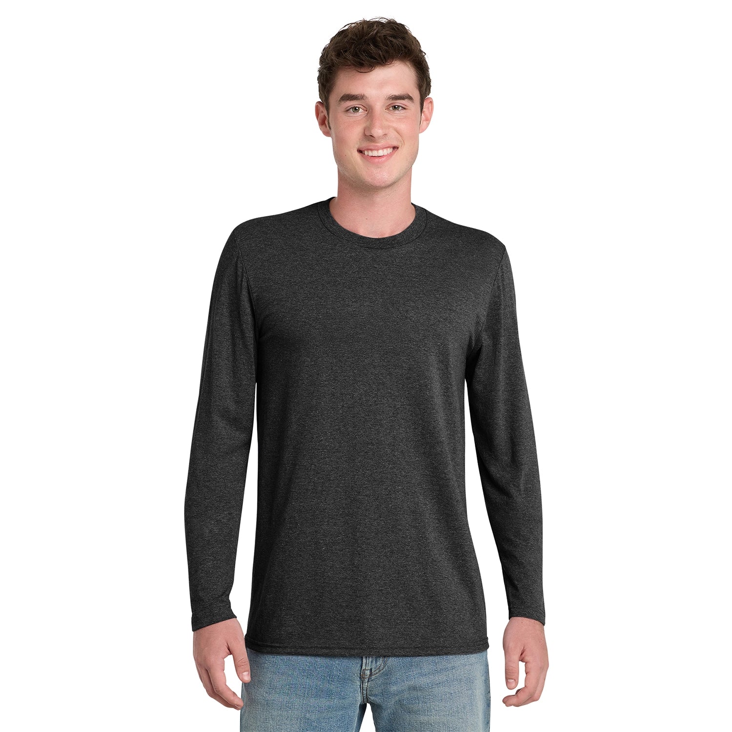 Port & Co Decorated TriBlend Long Sleeve Tee