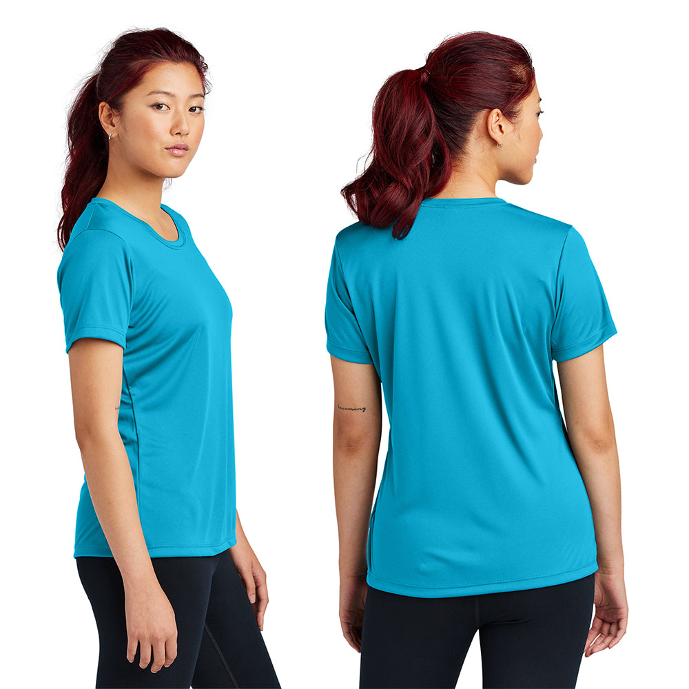 Sport-Tek Women's PosiCharge Competitor Tee Decorated - Black