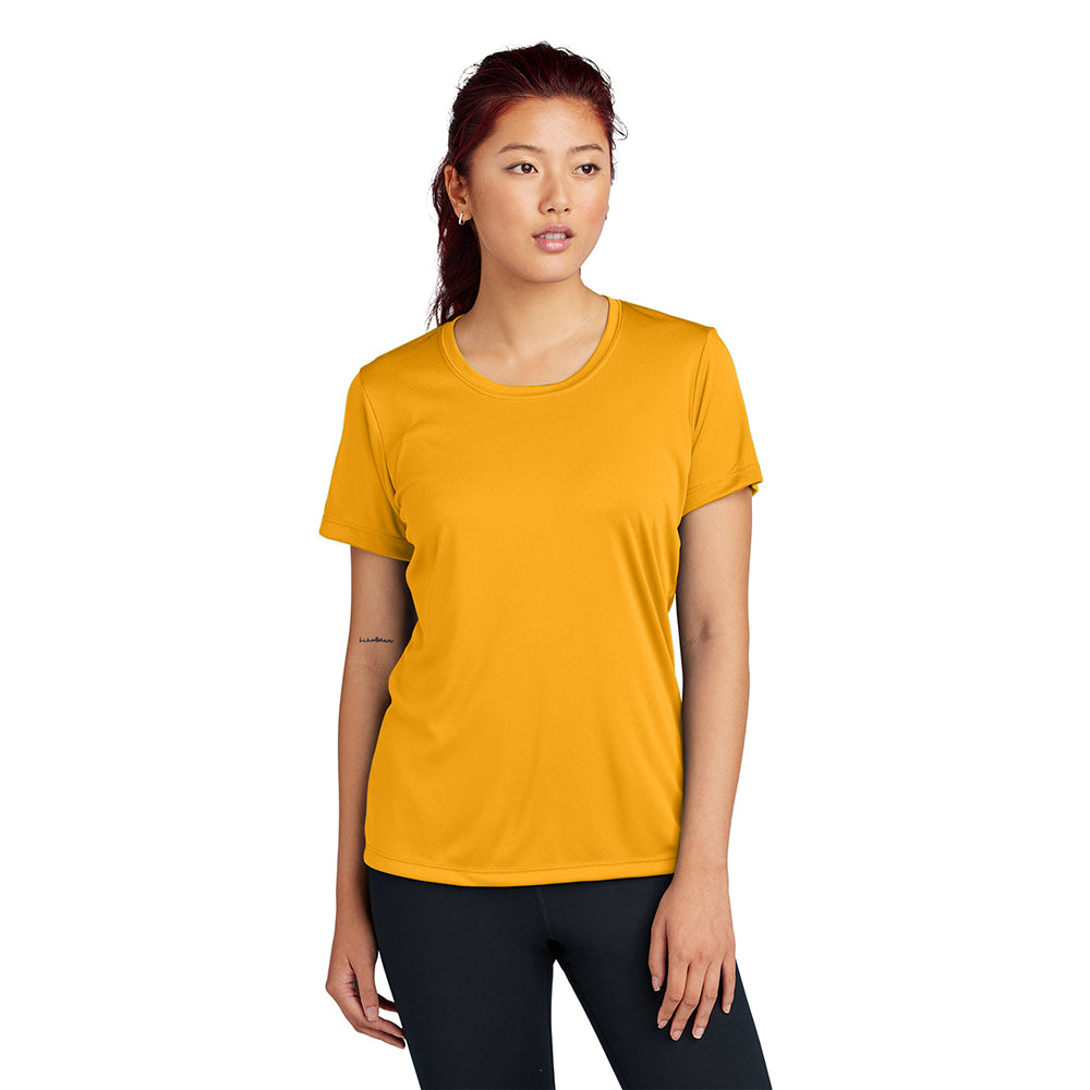 Sport-Tek Women's PosiCharge Competitor Tee Decorated - Grey Concrete