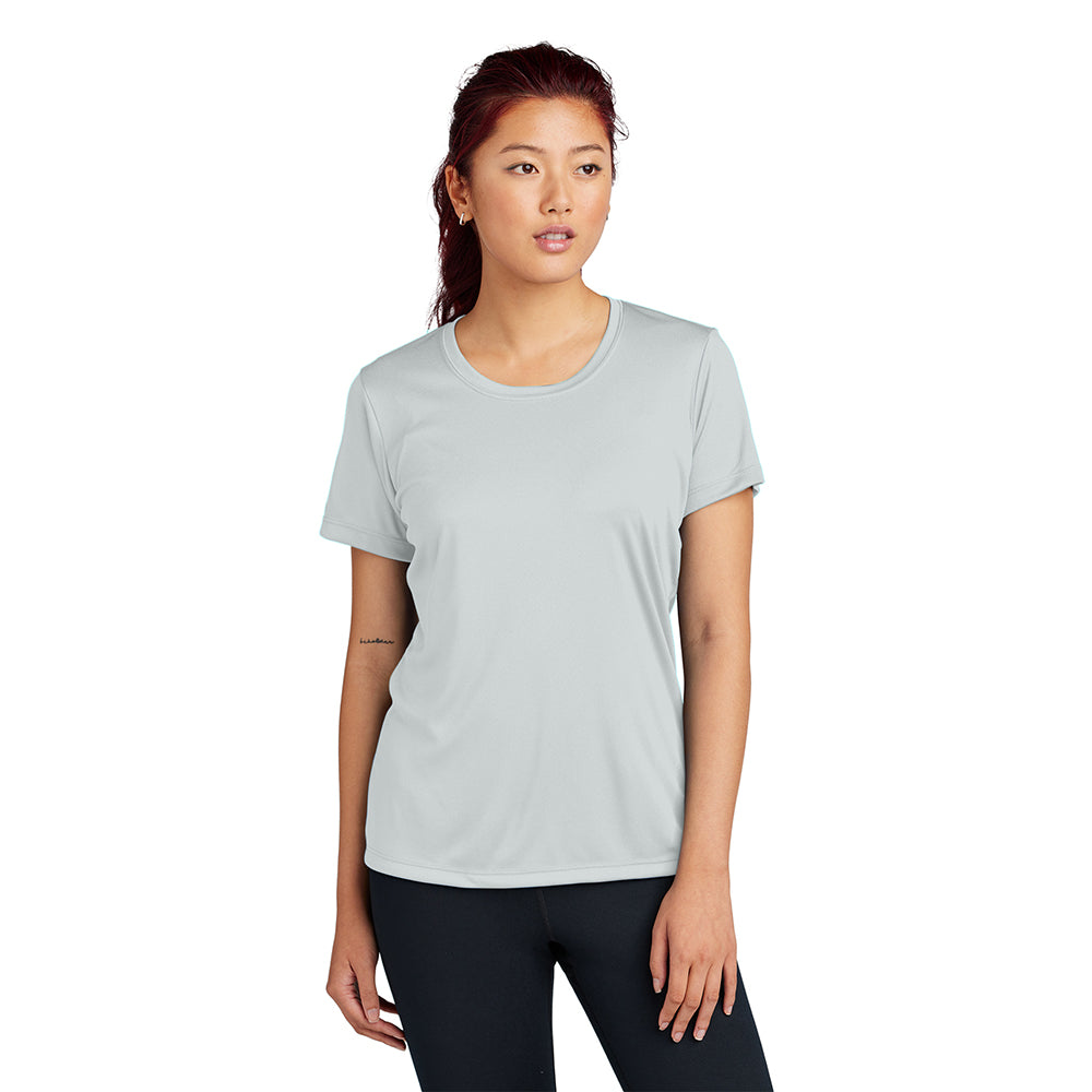 Sport-Tek Women's PosiCharge Competitor Tee Decorated - True Navy Blue