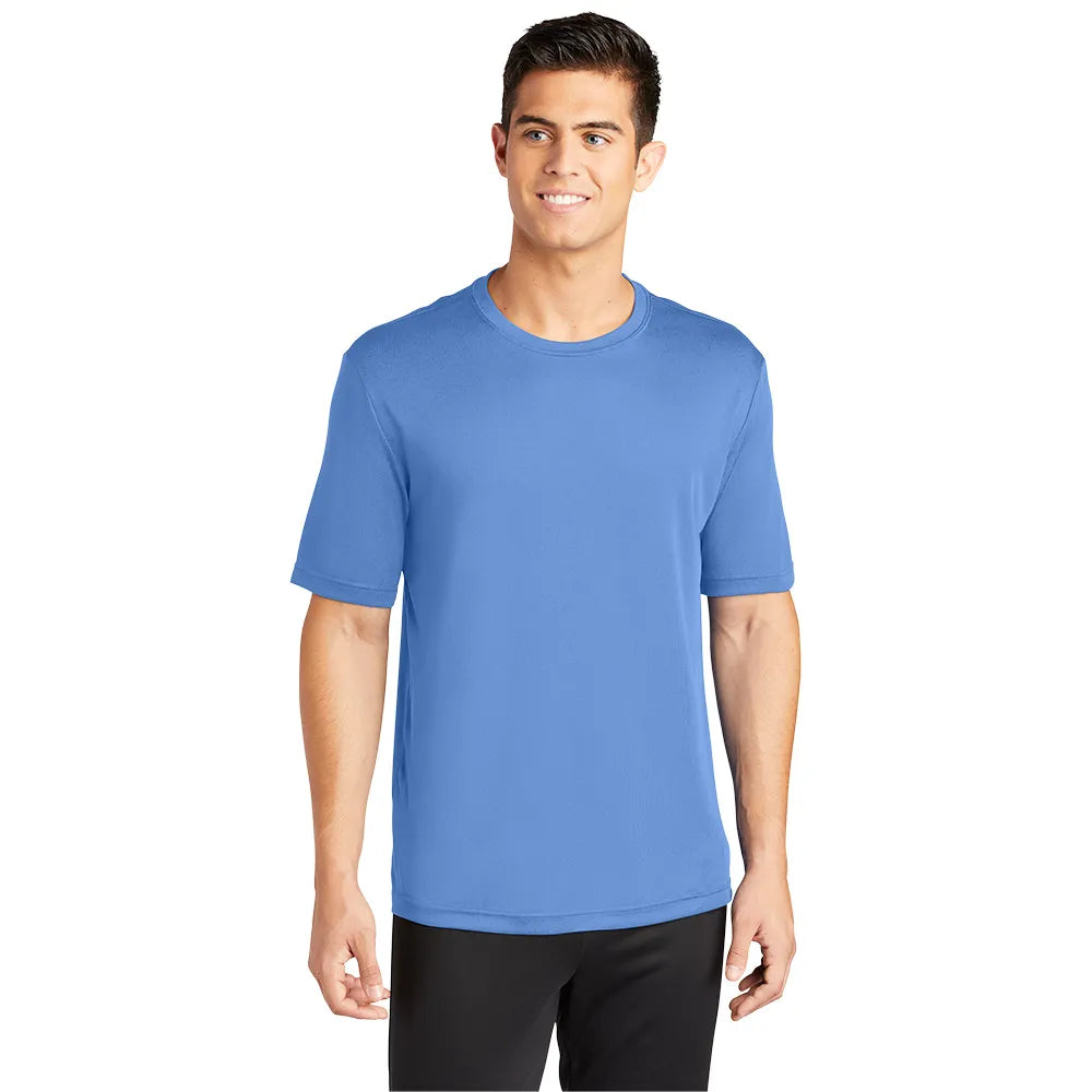 Sport-Tek PosiCharge Competitor Tee Decorated - Carolina Blue