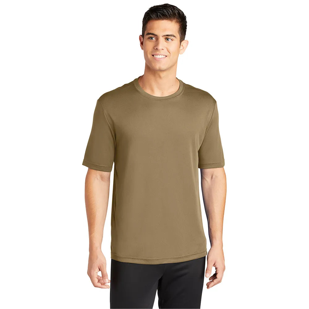 Sport-Tek PosiCharge Competitor Tee Decorated - Coyote Brown