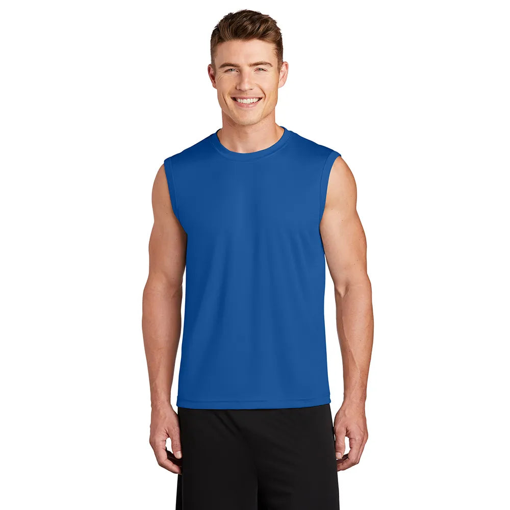 Sport-Tek Sleeveless PosiCharge Competitor Tee Decorated - True Royal Blue