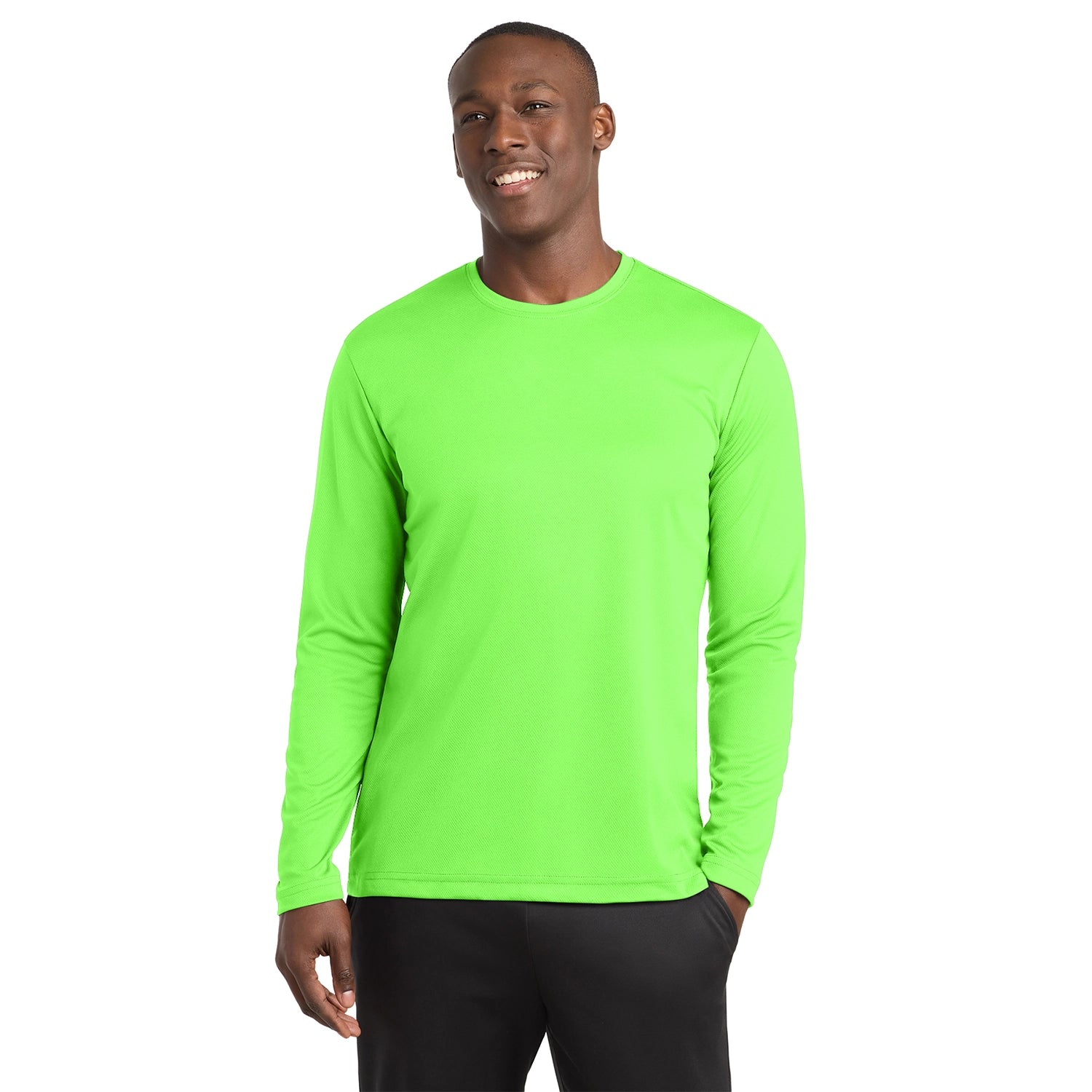 SportTek Decorated PosiCharge RacerMesh Long Sleeve Tee