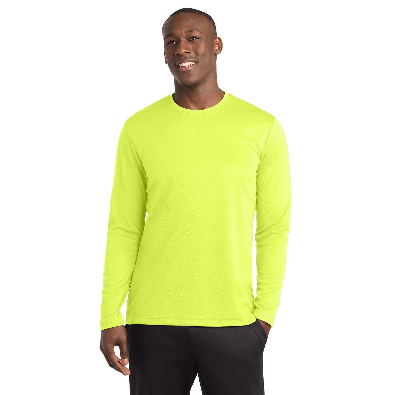 SportTek Decorated PosiCharge RacerMesh Long Sleeve Tee