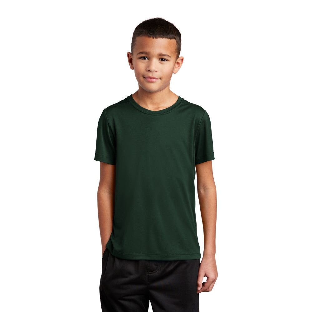 Sport-Tek Youth Posi-UV Pro Tee Decorated - Kelly Green (PMS 341C)