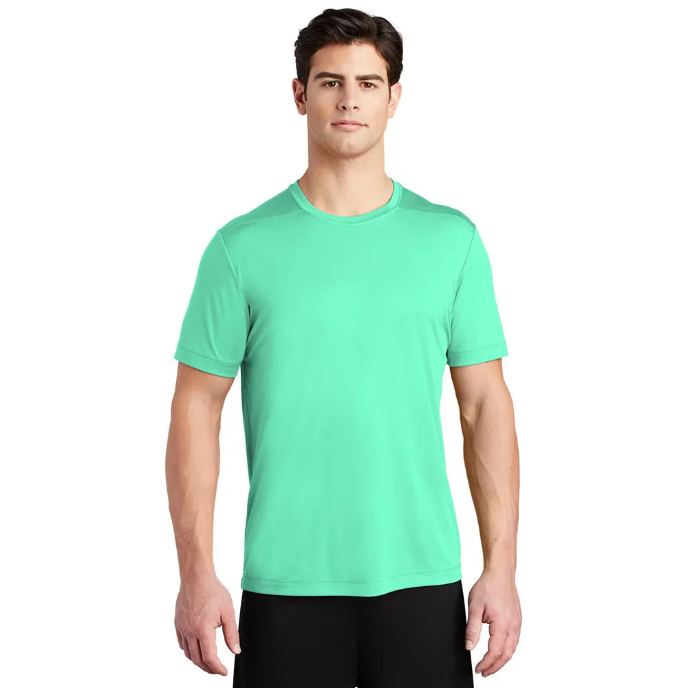 Sport-Tek Posi-UV Pro Tee Decorated - Bright Green Seafoam